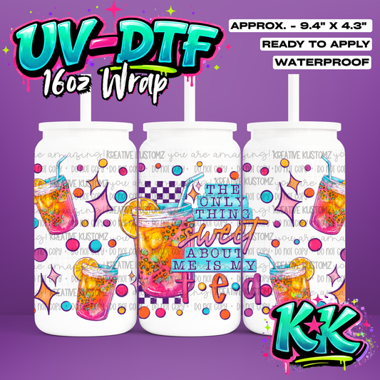 967 | UV DTF Cup Wrap for 16oz Libbey Glass