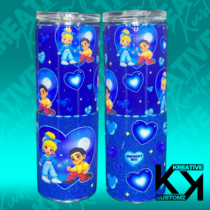 Blue Princess 2 Valentines Tumbler - 20oz