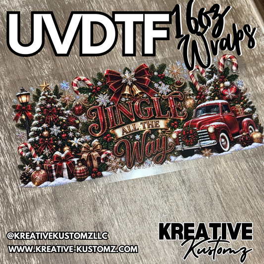 1431 | RTS | UV DTF Cup Wrap for 16oz Libbey Glass