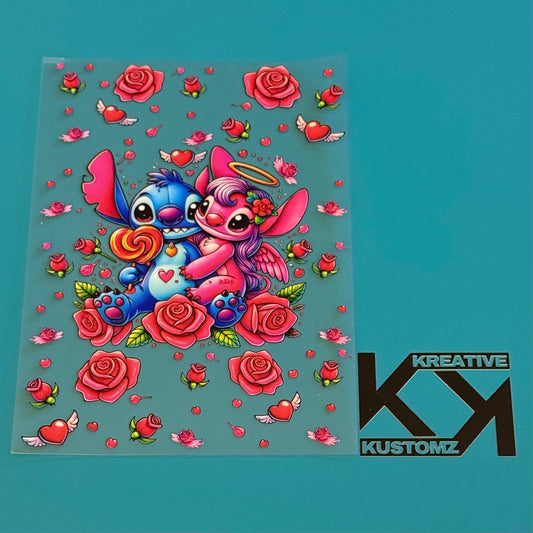 A5 Alien Friends  UV-DTF NOTEBOOK WRAP