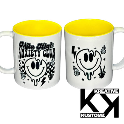 Mile High 11oz Mug - Yellow