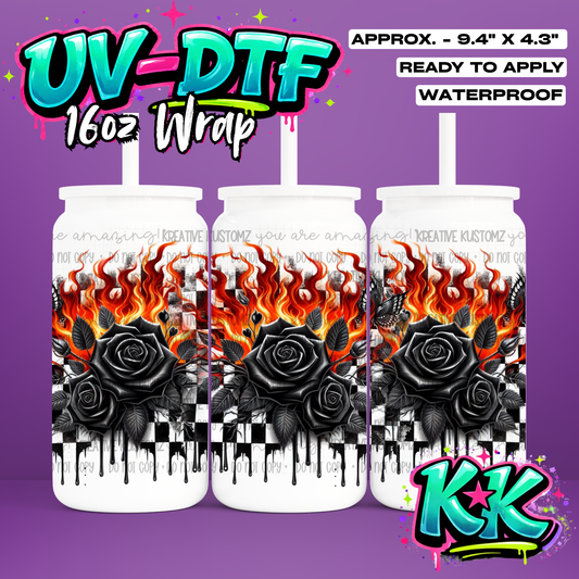 1001 | UV DTF Cup Wrap for 16oz Libbey Glass