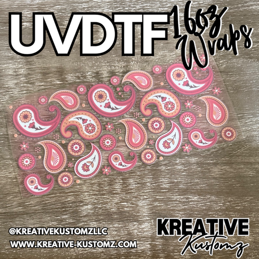 1251 | RTS | UV DTF Cup Wrap for 16oz Libbey Glass