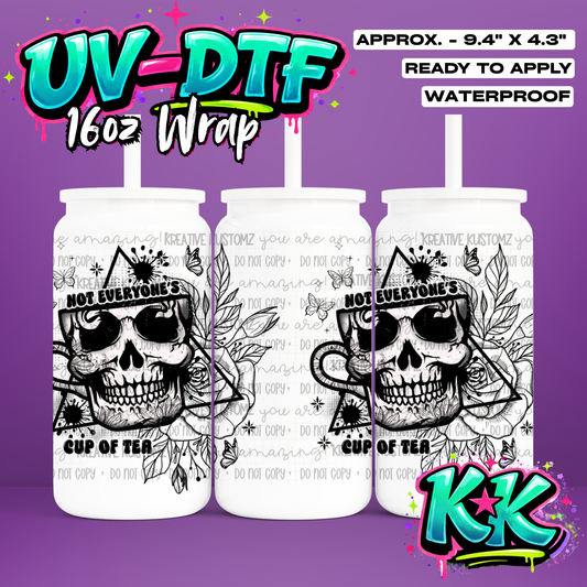 1011 | UV DTF Cup Wrap for 16oz Libbey Glass