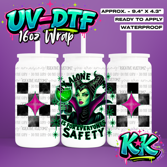 1053 | UV DTF Cup Wrap for 16oz Libbey Glass