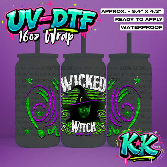 1056 | UV DTF Cup Wrap for 16oz Libbey Glass