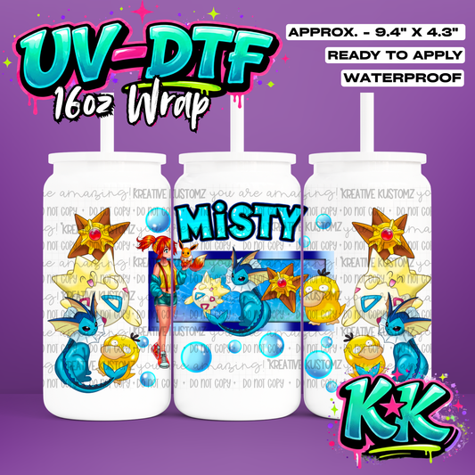 1066 | UV DTF Cup Wrap for 16oz Libbey Glass