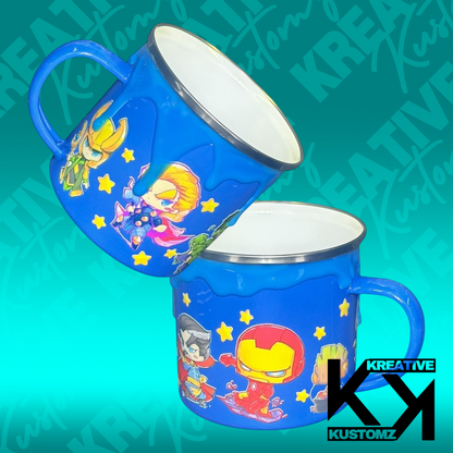 Superheroes Drip - Kids Mug