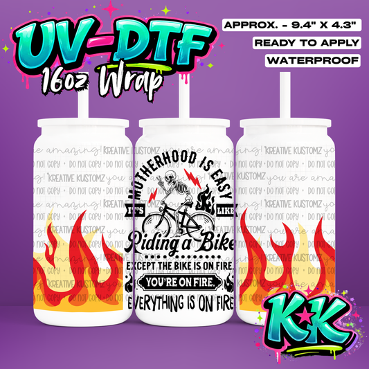 1111 | UV DTF Cup Wrap for 16oz Libbey Glass
