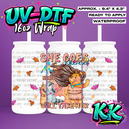 1142 | UV DTF Cup Wrap for 16oz Libbey Glass