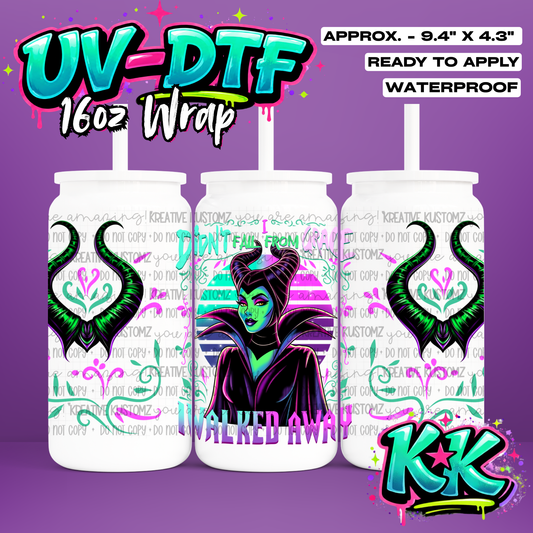 1163 | UV DTF Cup Wrap for 16oz Libbey Glass