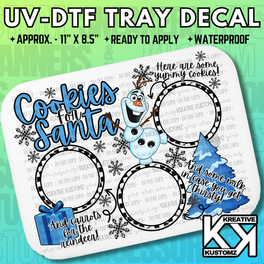 UV-DTF Cookie Tray Decal - Rectangle 3
