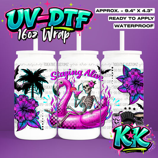 1251 | UV DTF Cup Wrap for 16oz Libbey Glass