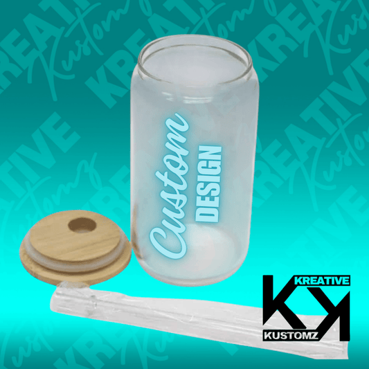 12oz CUSTOM LIBBEY GLASS - Kreative Kustomz