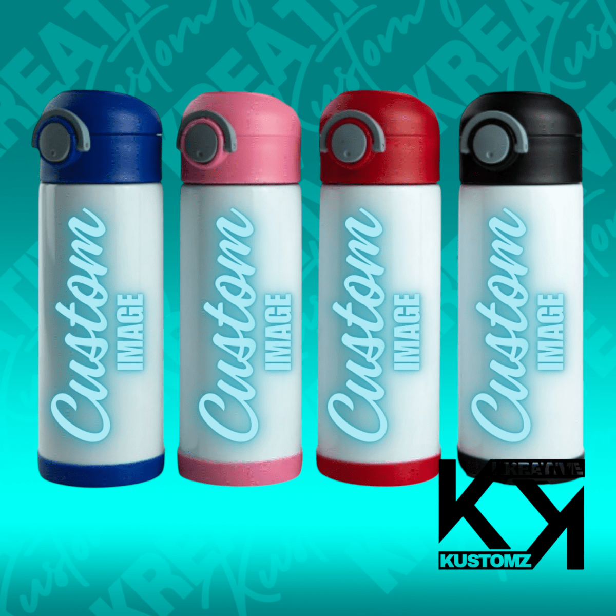 12oz CUSTOM SIPPY CUP - Kreative Kustomz