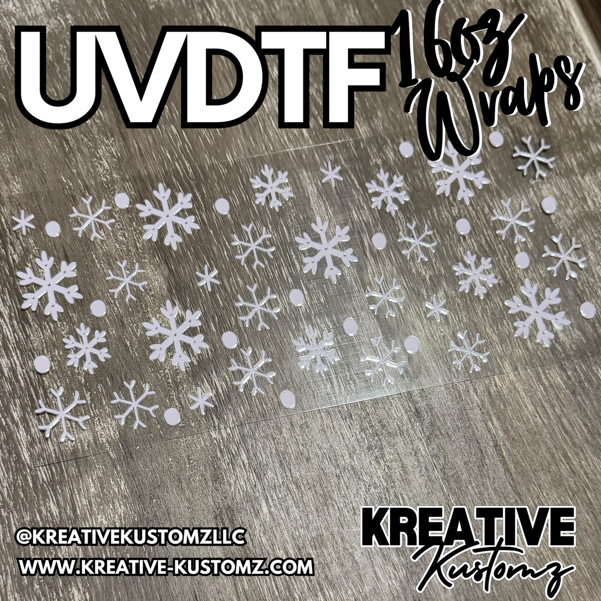 1413 | RTS | UV DTF Cup Wrap for 16oz Libbey Glass