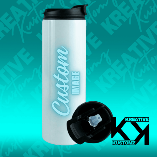 18oz CUSTOM DUO FLIP TUMBLER - Kreative Kustomz