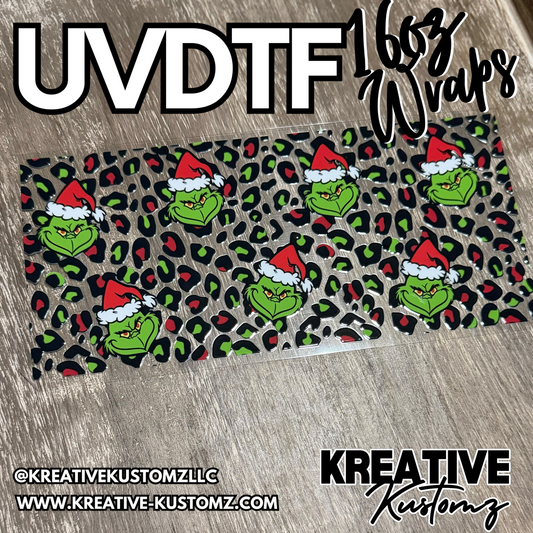 1412 | RTS | UV DTF Cup Wrap for 16oz Libbey Glass