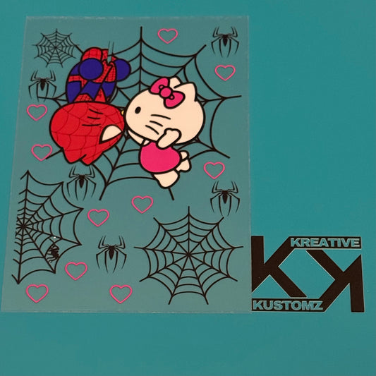 A5 HK Spiderman UV-DTF NOTEBOOK WRAP