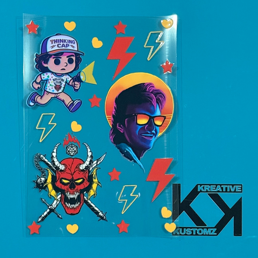 A5 Stranger UV-DTF NOTEBOOK WRAP