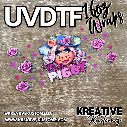 1305 | RTS | UV DTF Cup Wrap for 16oz Libbey Glass