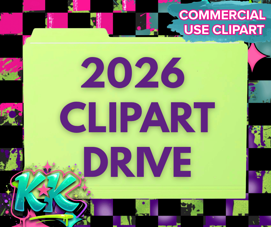 2026 Clipart Drive - Digital Download
