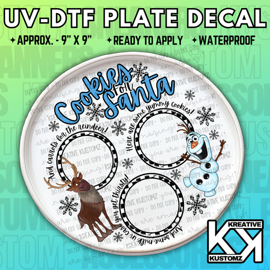 UV-DTF Cookie Tray Decal - Circle 1