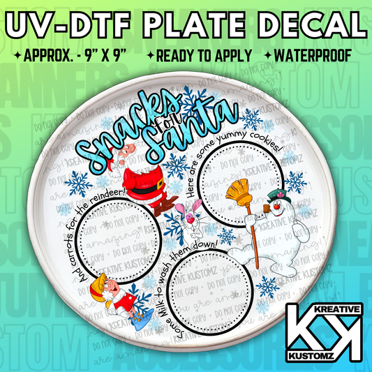 UV-DTF Cookie Tray Decal - Circle 2