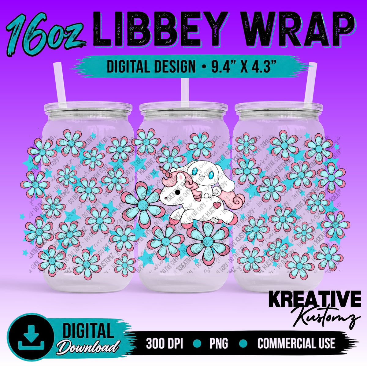 2039 - 16oz Libbey Glass Can PNG