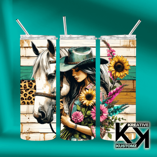 20oz Animal Tumbler183 - Kreative Kustomz