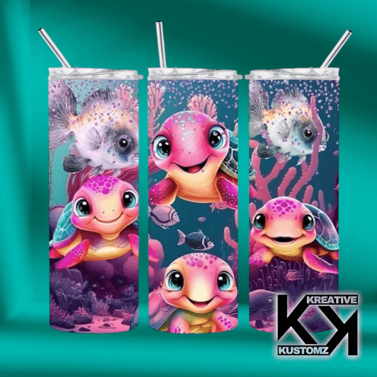 20oz Animal Tumbler211 - Kreative Kustomz