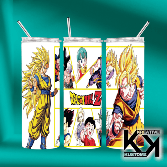 20oz Anime Tumber - 1 - Kreative Kustomz