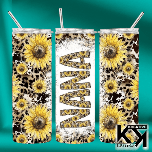 20oz Nana Tumbler - 24 - Kreative Kustomz