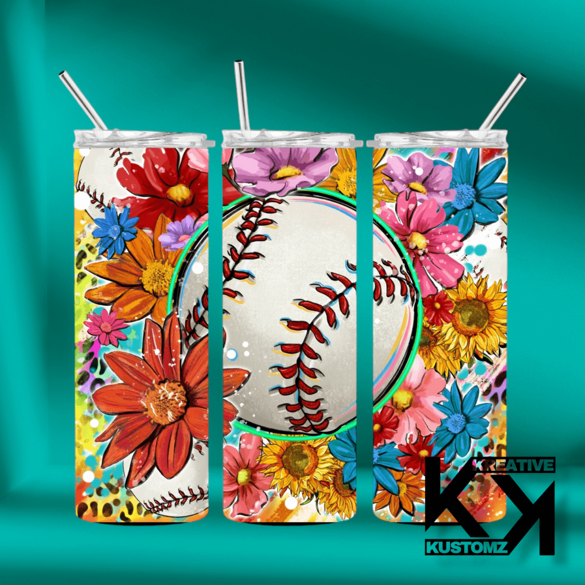20oz Sports Tumbler - 14 - Kreative Kustomz