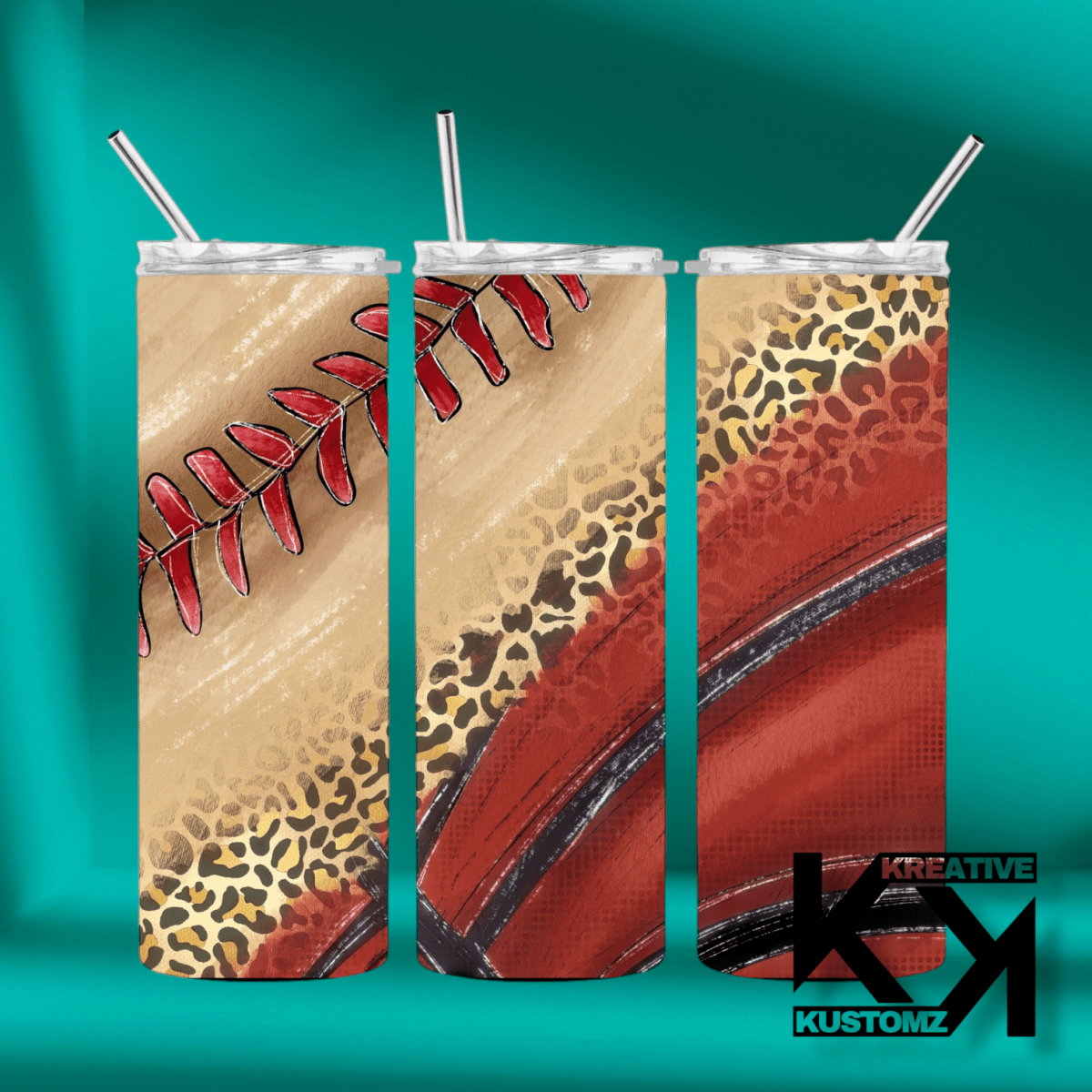 20oz Sports Tumbler - 16 - Kreative Kustomz