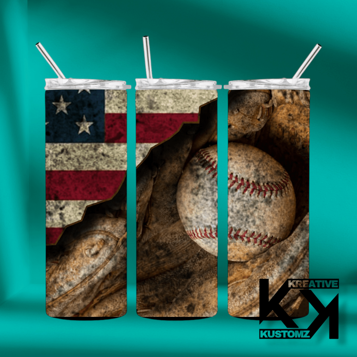 20oz Sports Tumbler - 3 - Kreative Kustomz