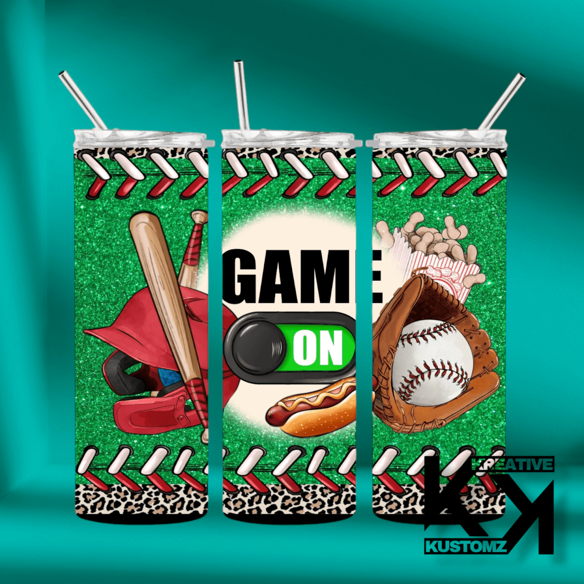 20oz Sports Tumbler - 43 - Kreative Kustomz