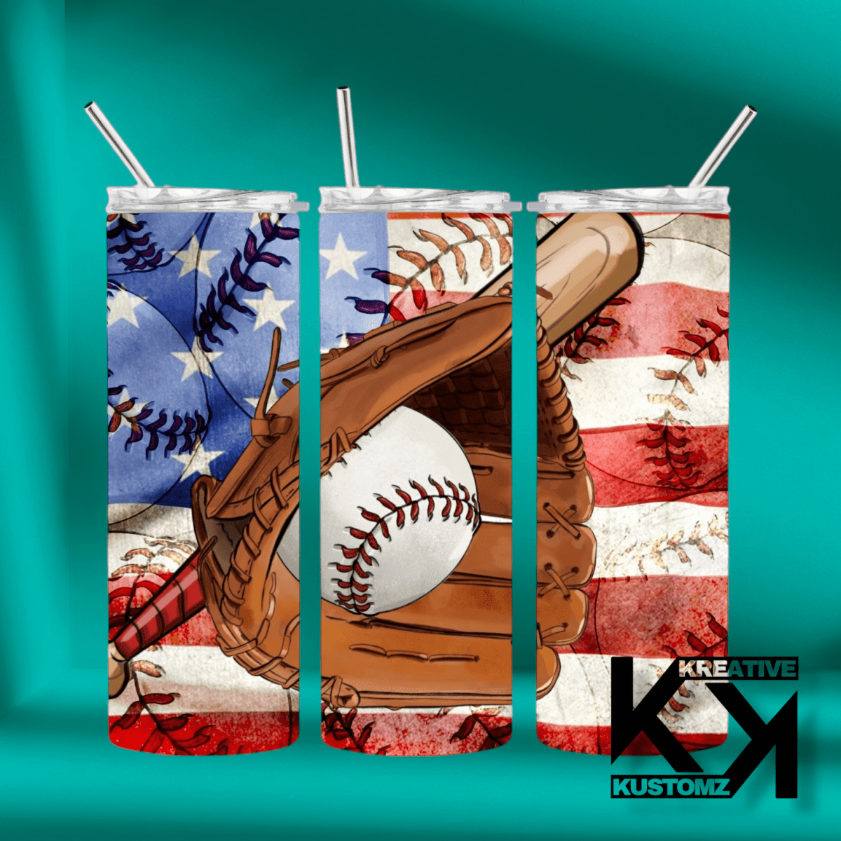 20oz Sports Tumbler - 45 - Kreative Kustomz