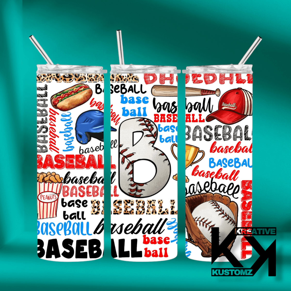 20oz Sports Tumbler - 46 - Kreative Kustomz