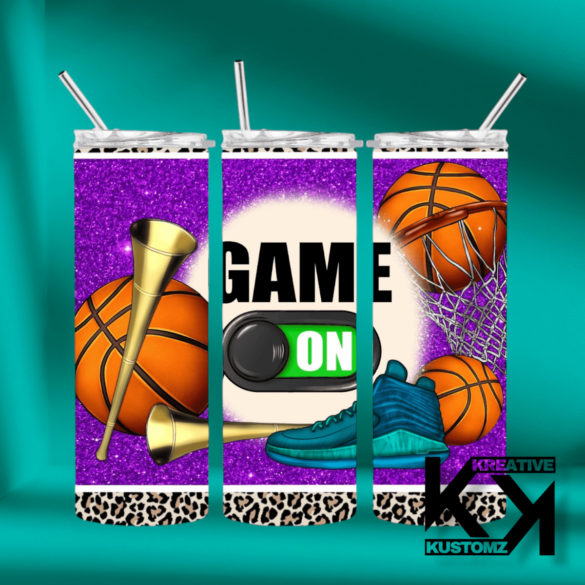 20oz Sports Tumbler - 47 - Kreative Kustomz