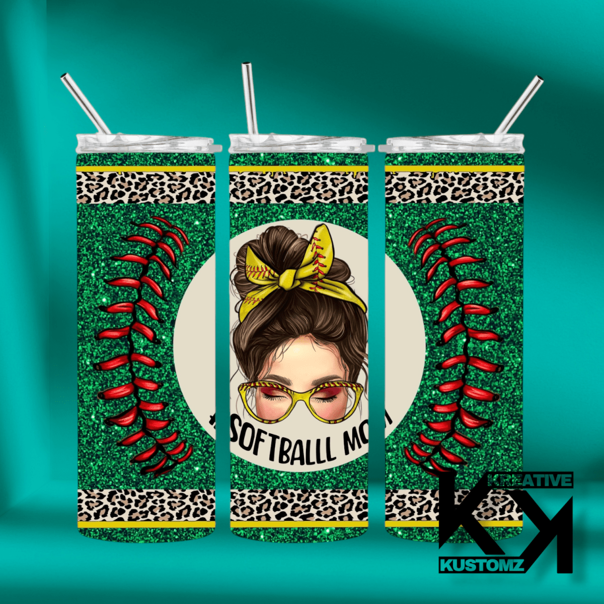 20oz Sports Tumbler - 57 - Kreative Kustomz