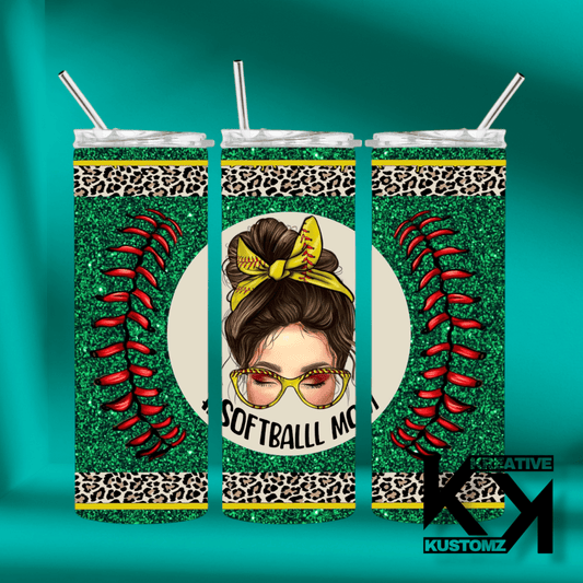 20oz Sports Tumbler - 57 - Kreative Kustomz