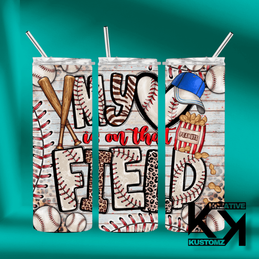 20oz Sports Tumbler - 64 - Kreative Kustomz