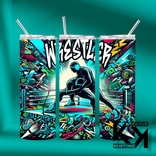 20oz Sports Tumbler - 81 - Kreative Kustomz