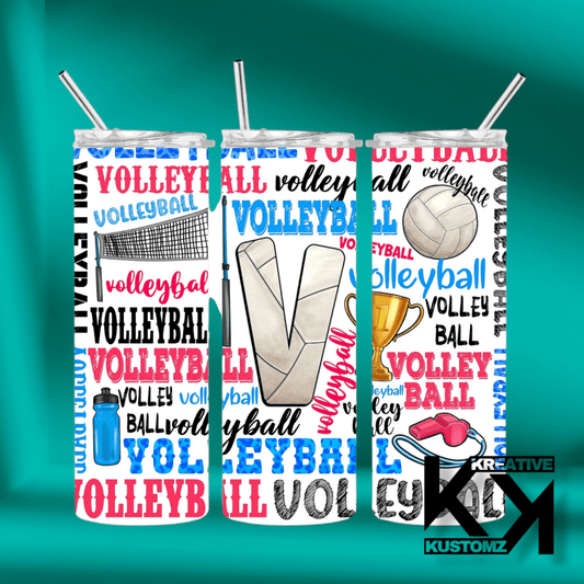 20oz Sports Tumbler - 86 - Kreative Kustomz