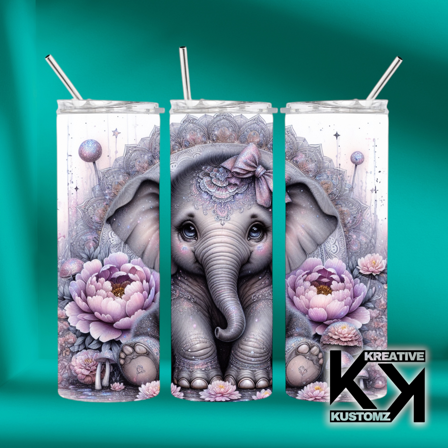 20oz ANIMAL TUMBLER -90