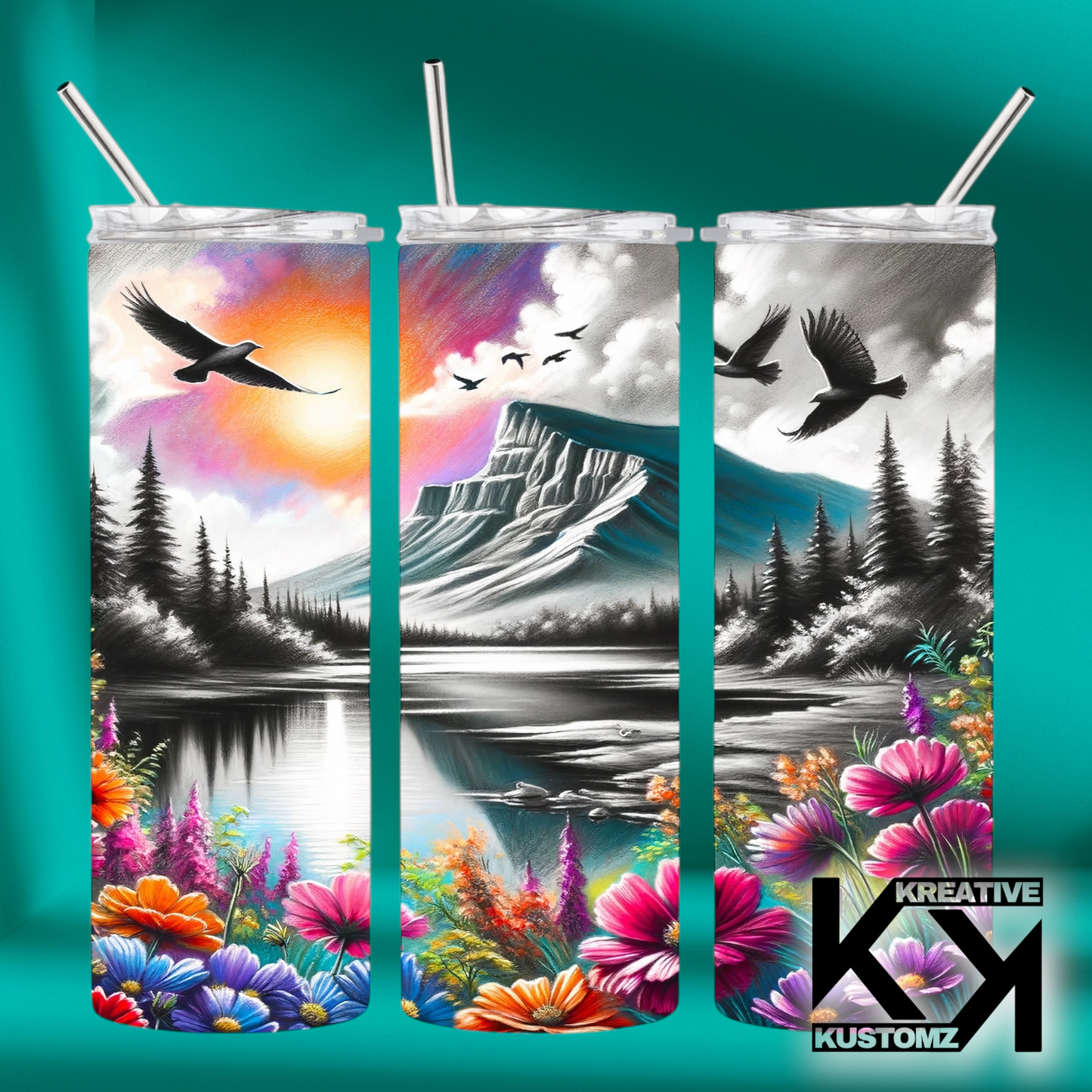20oz Artistic Tumbler-13