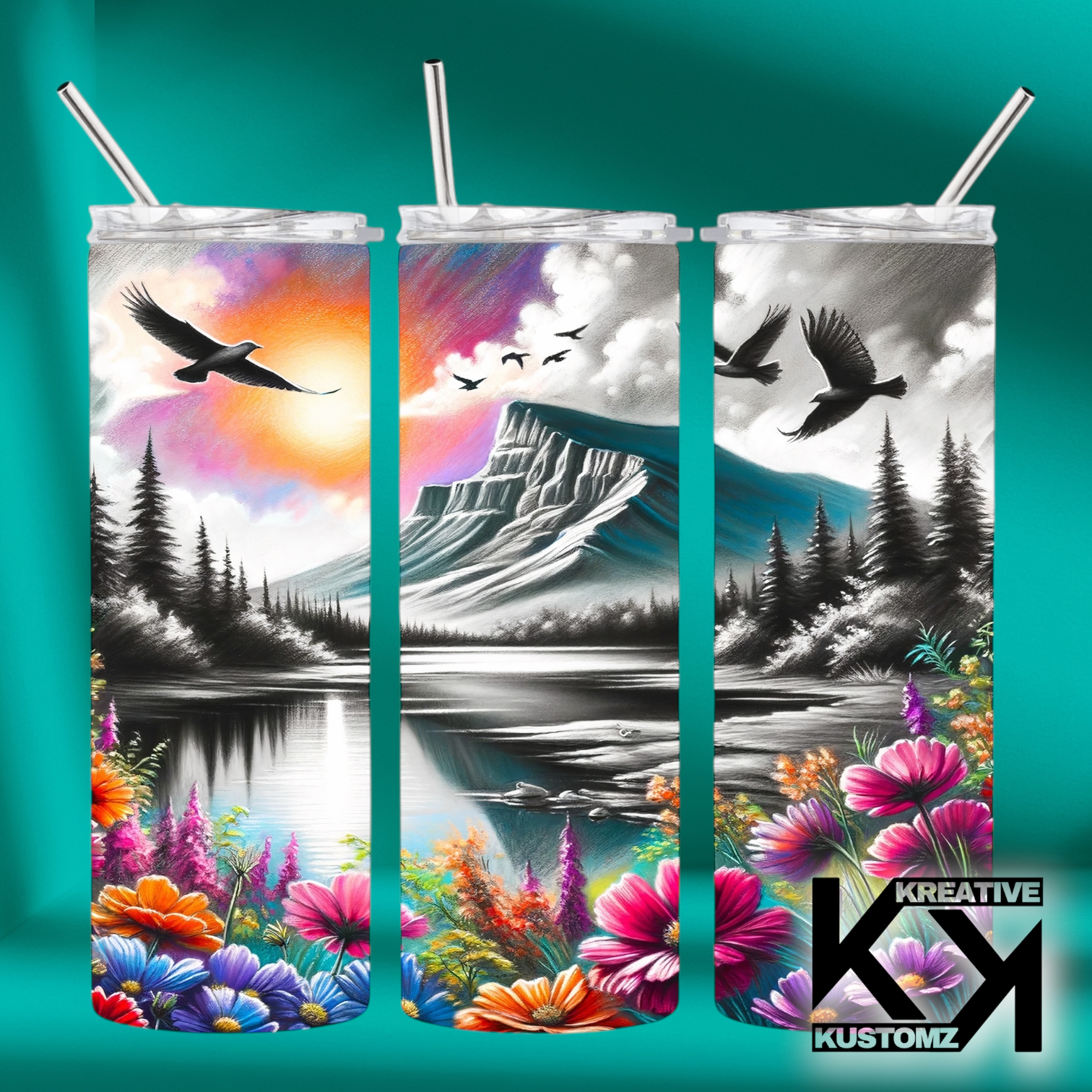 20oz Artistic Tumbler-13