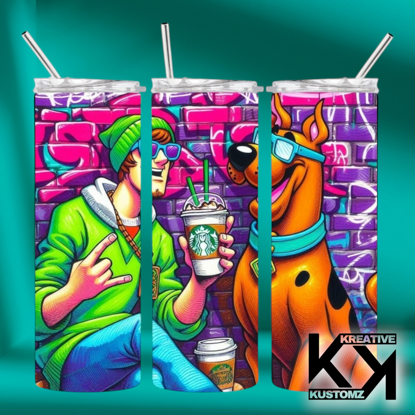20oz Artistic Tumbler-19