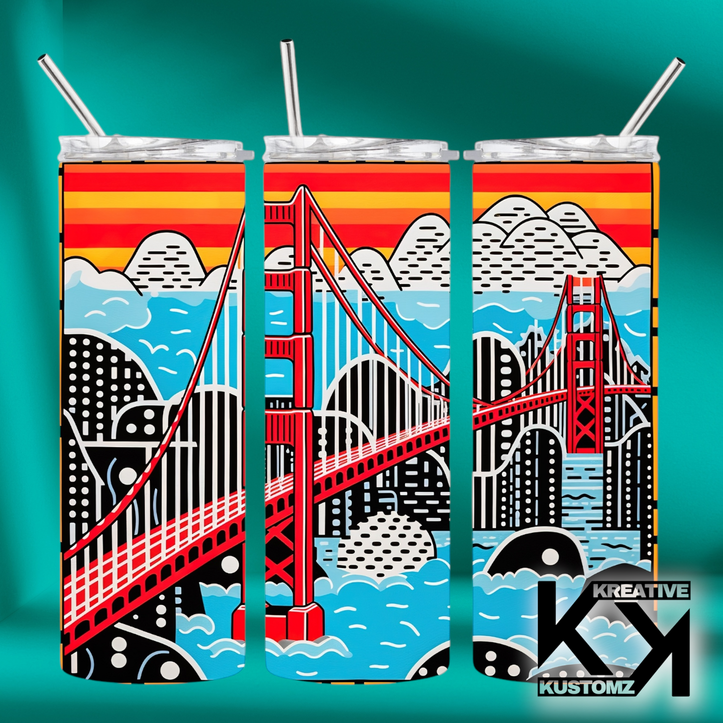 20oz Artistic Tumbler-32